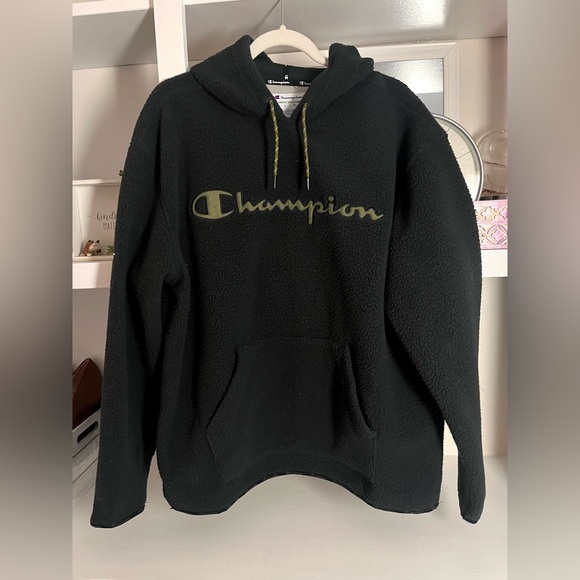 Champion Tops Champion Fleece Pullover Hoodie Womens L Poshmark